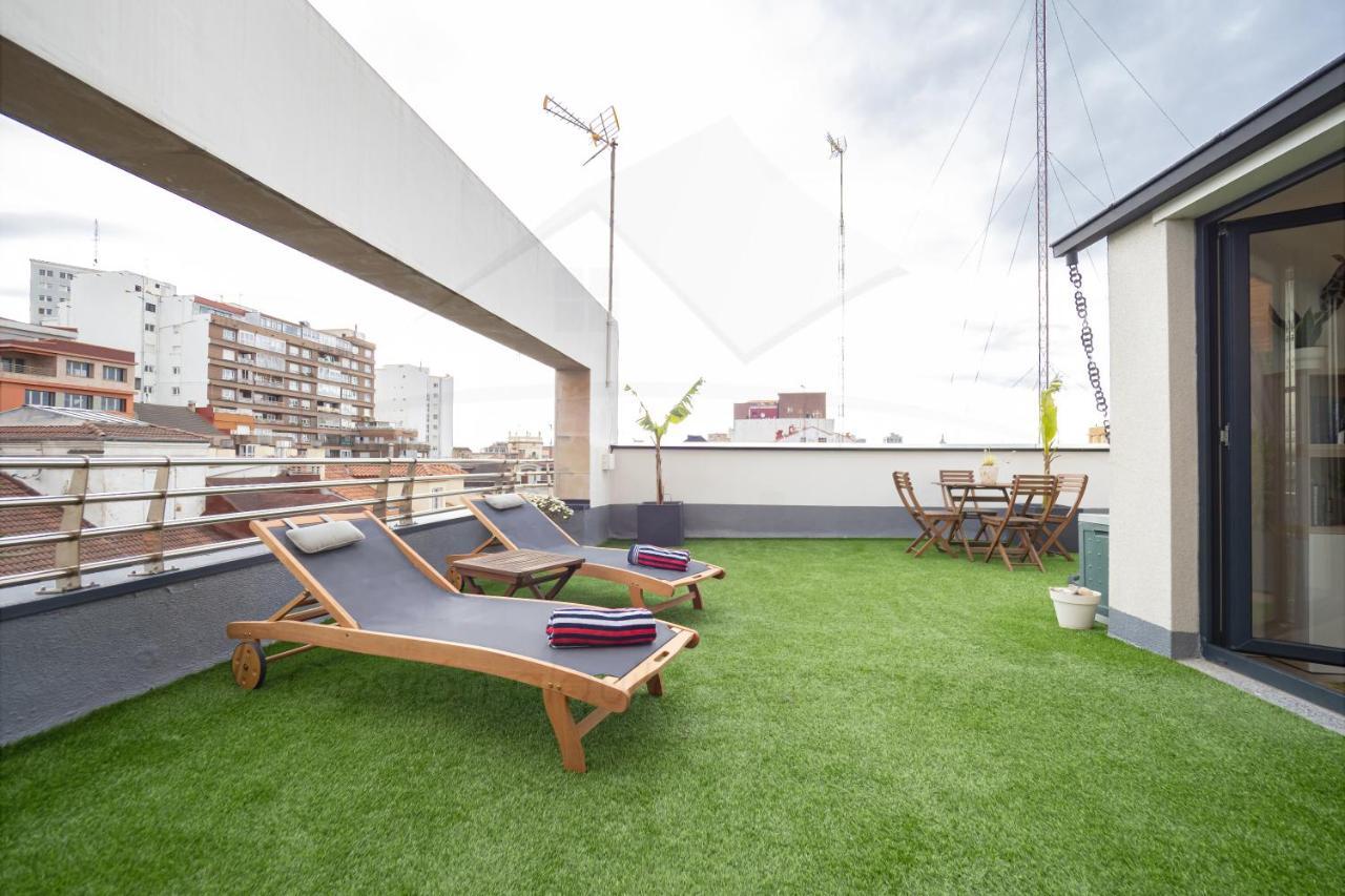 Palomar De Corrida Atico Con Terraza By Silastur Gijón Zewnętrze zdjęcie
